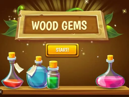 Wood Gems Bubble Shooter